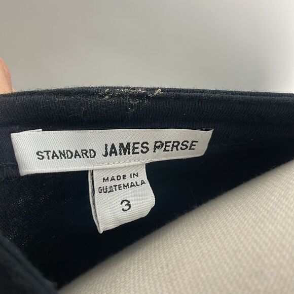 James Perse Black Button Front Long Dress - Picture 6 of 6